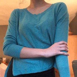 Turquoise sweater